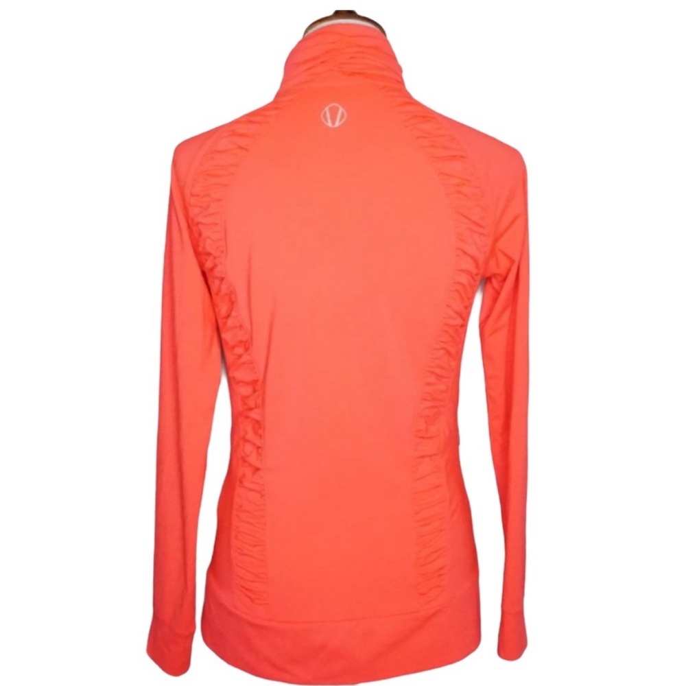 Sunice Neon Pink Ruched Jacket Small - Picture 2 of 13
